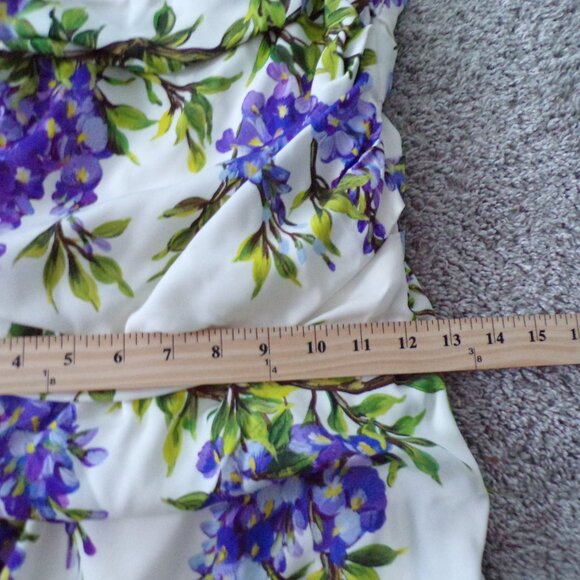 NWOT Dolce & Gabanna y2k Pastel floral SILK mini dress M - Picture 6 of 13